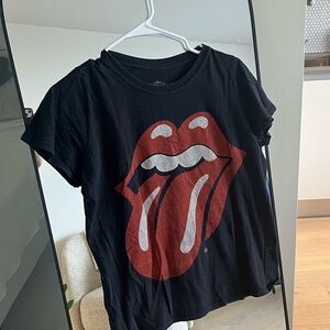 Black Rolling Stone rock t-Shirt
